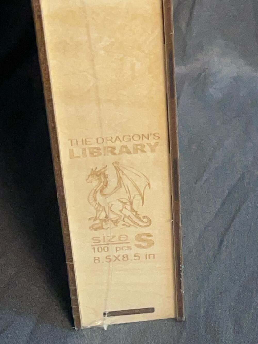 NEW Jigfoxy The Dragon's Library Creative Wooden Puzzle Size S 100 Pieces - Picture 7 of 11